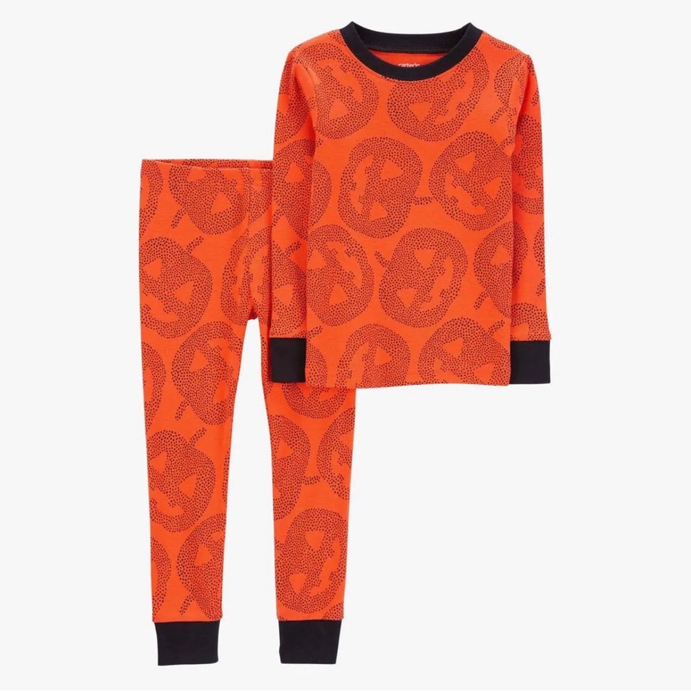 Carter’s Halloween Pumpkin 2 Piece Pajama Set